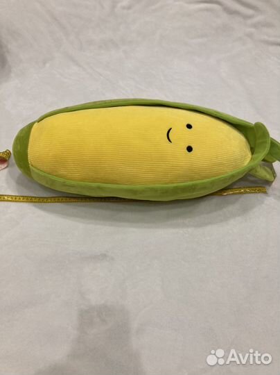 Игрушка подушка новая плюшевая кукуруза мягкая