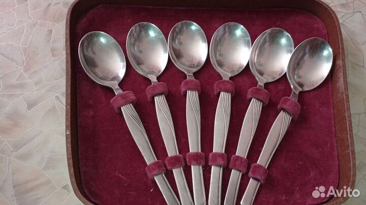Набор столовых приборов мельхиор СССР