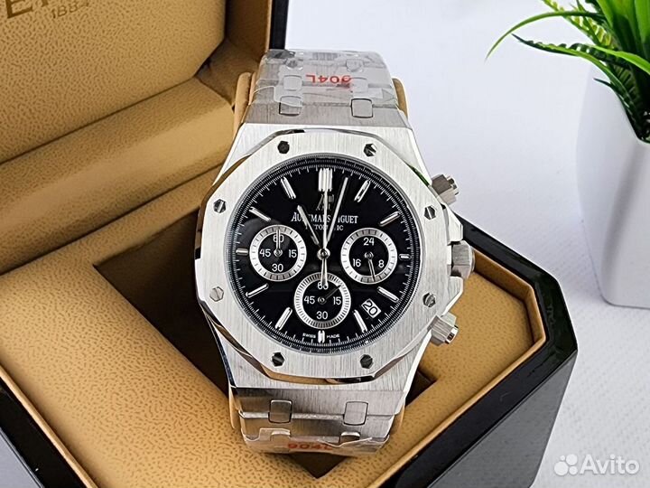 Мужские часы Audemars Piguet royal oak черные