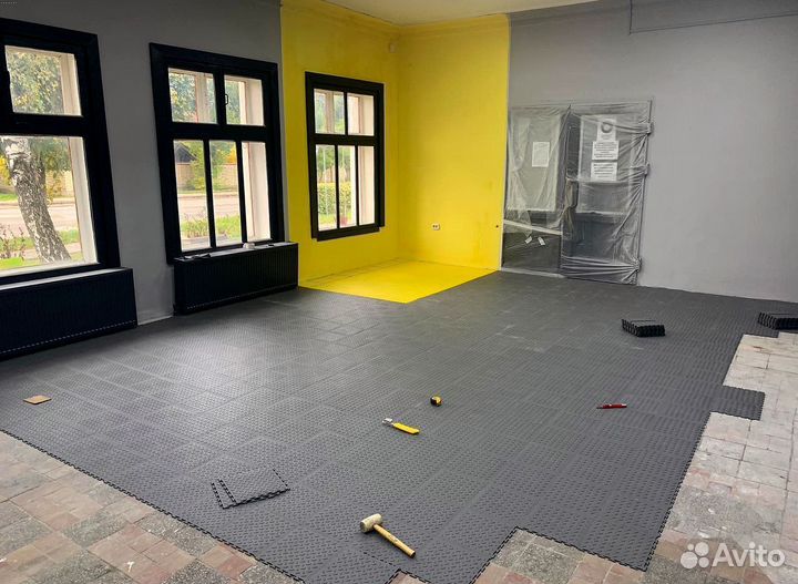 Модульная плитка пвх для пола в гараже