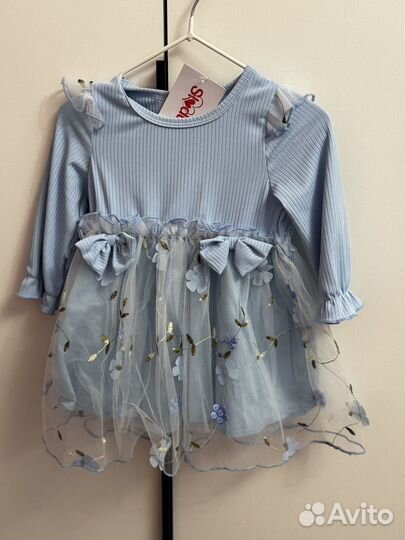 Нарядное пышное платье для девочки