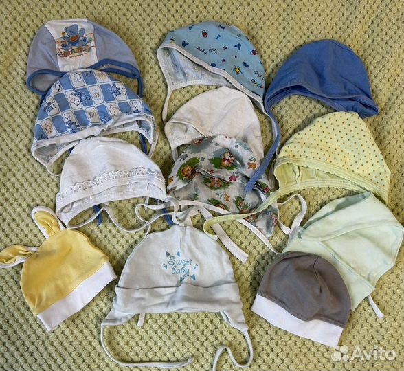 Десткие вещи пакетом для новорожденного 0-3 месяца