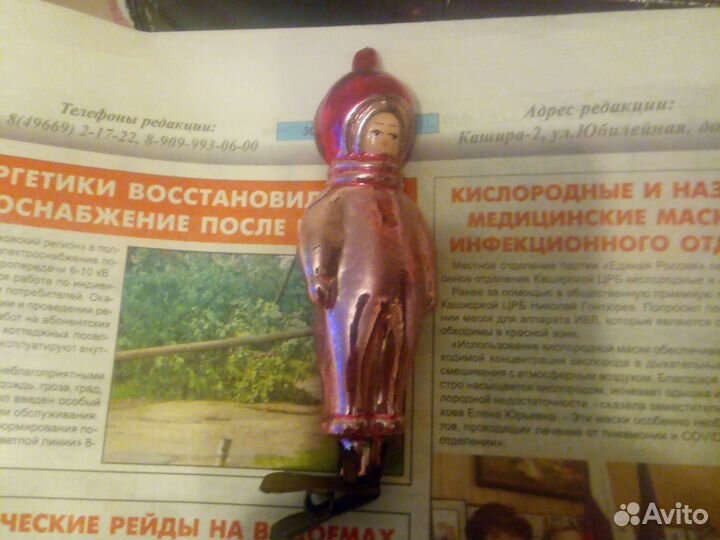 Елочные игрушки СССР