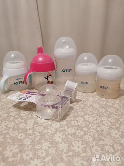 Бутылочки avent natural