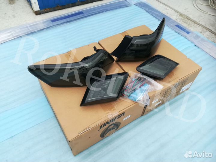 Фонари задние Toyota Camry 40 06-2011 Дымчатые