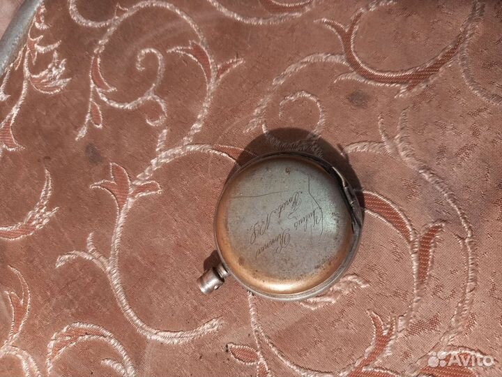 Старинные карманные часы серебрянные