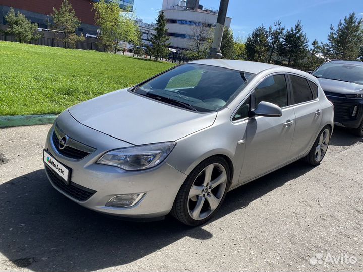 Opel Astra 1.4 AT, 2012, 172 000 км