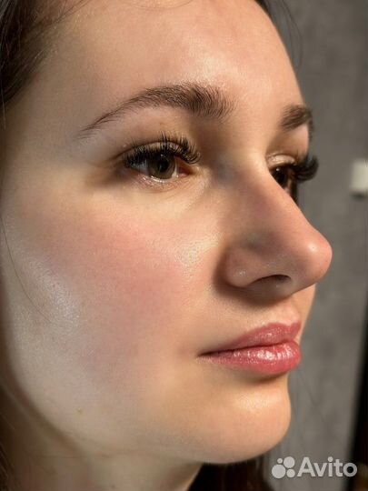 Наращивание ресниц модель
