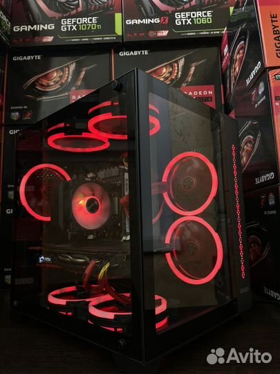 Игровой пк 10 ядер + Msi GamingX 1070 8gb + 32gb