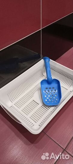 Лоток для кошек + совок