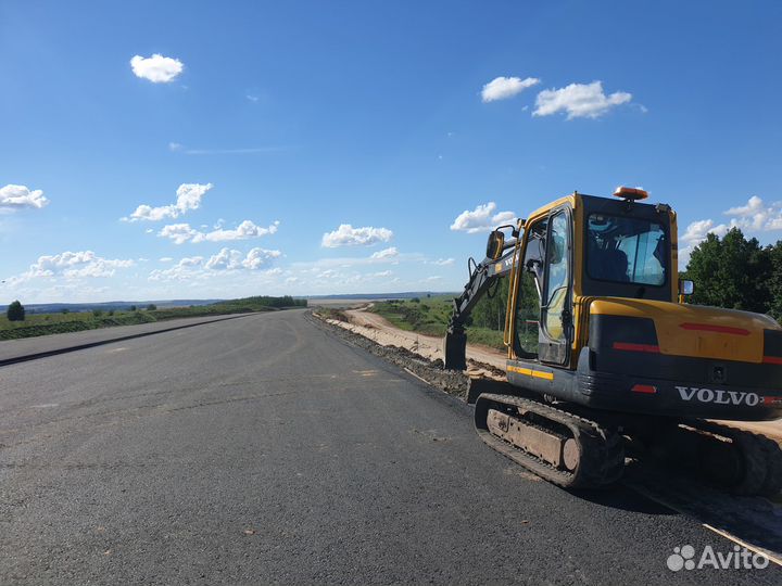 Услуги миниэкскаватора