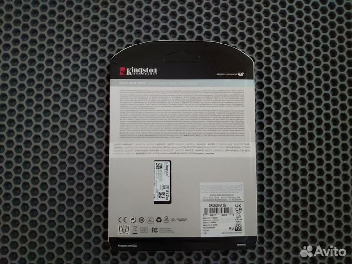 Твердотельный накопитель Kingston 512gb ssd
