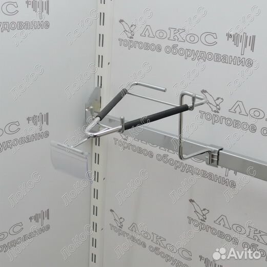 Держатель для утюга с ценникодержателем на штангу