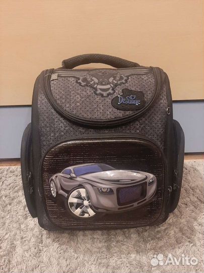 Ранец школьный ортопедический + мешок Delune