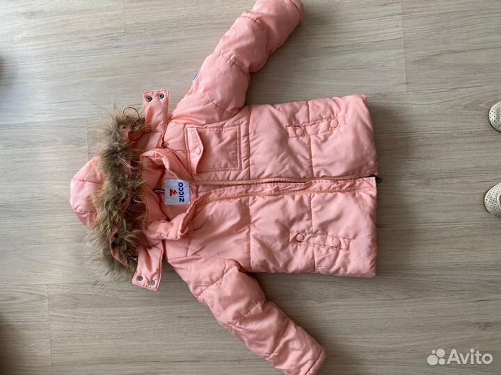 Детский зимний комбинезон на девочку