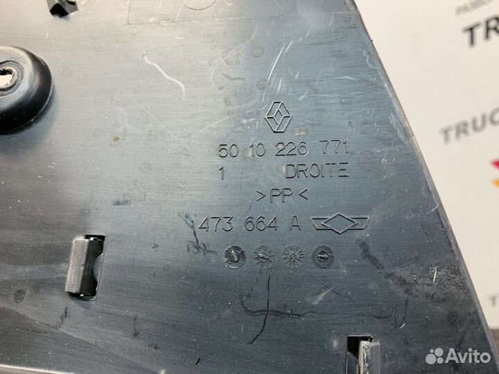 Накладка на порог правая Renault Premium