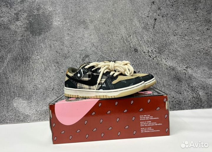 Кроссовки Nike SB dunk low x Cactus Jack Люкс