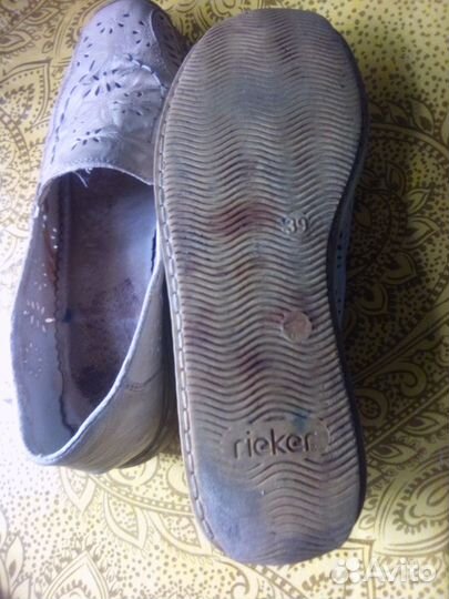 Мокасины rieker