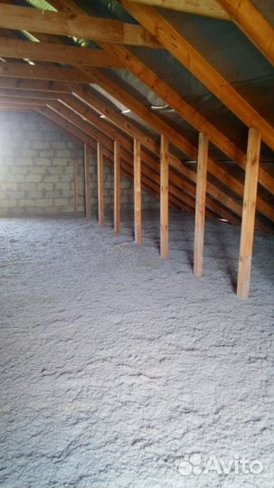 Эковата - бесшовный утеплитель для вашего дома