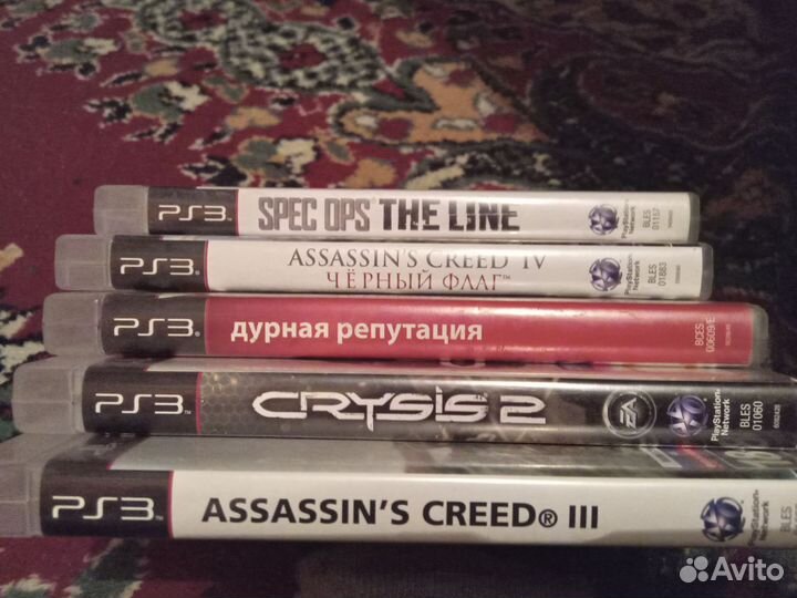 Диски на ps3 читайте описание