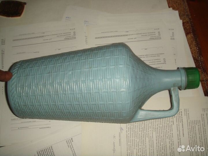 Бутылка пластиковая СССР