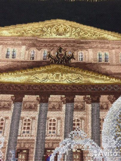 Новогодняя Вышитая картина