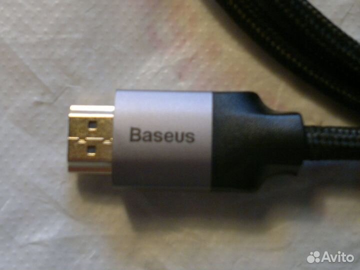 Продаю кабель Baseus hdmi-hdmi, 2м, 1шт. черный