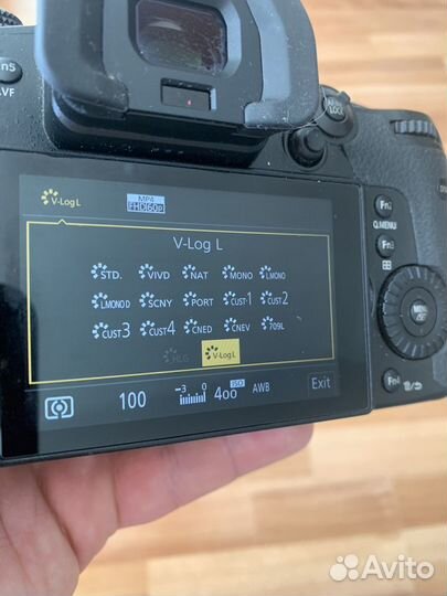 Panasonic lumix gh5 v-log