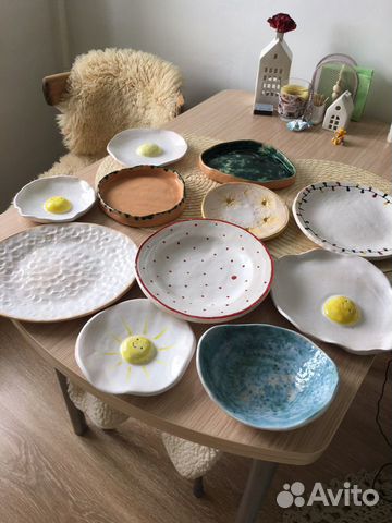 Тарелка керамическая