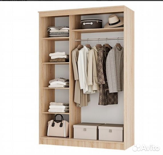 Шкаф-купе сакура 1.5 метра