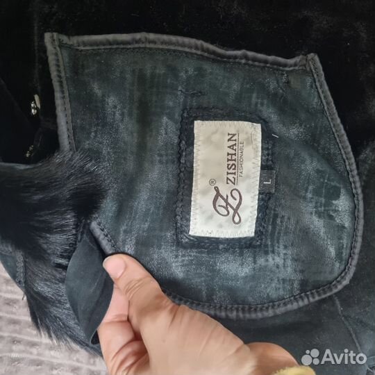 Дубленка женская 48 50 бу