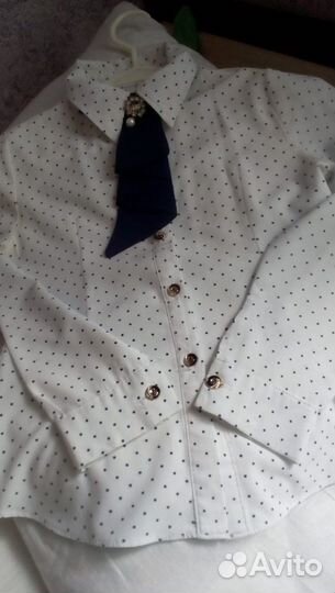 Блузки на девочку на 10-12 лет