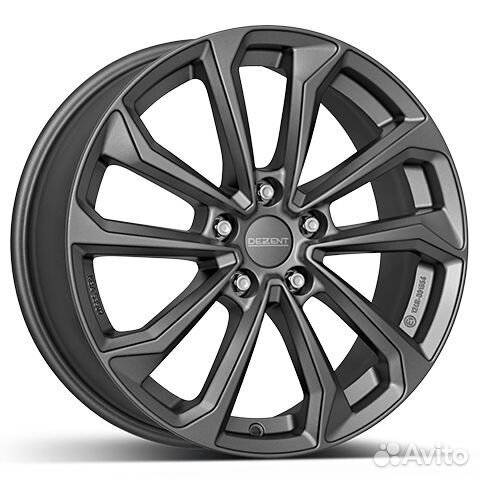 R15 5x100 6J ET38 D57,1 Dezent KS graphite