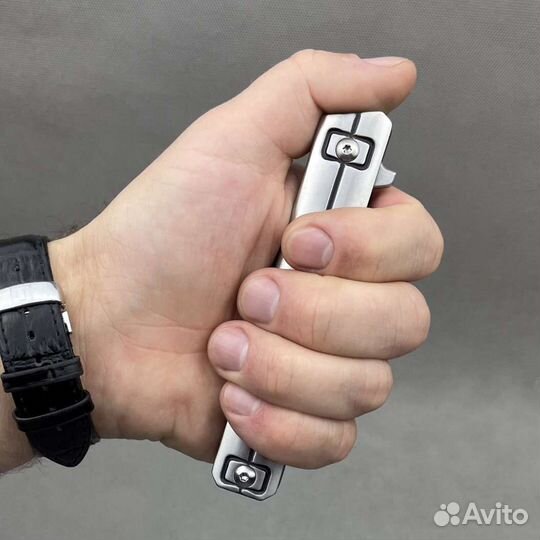 Складной нож Silver Tanto (сталь D2)