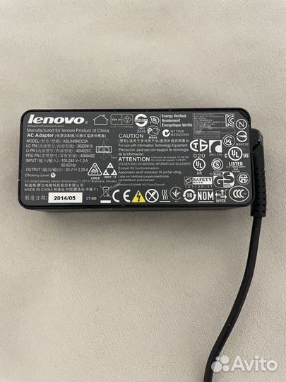 Блок питания Lenovo 20 V 2.25 A