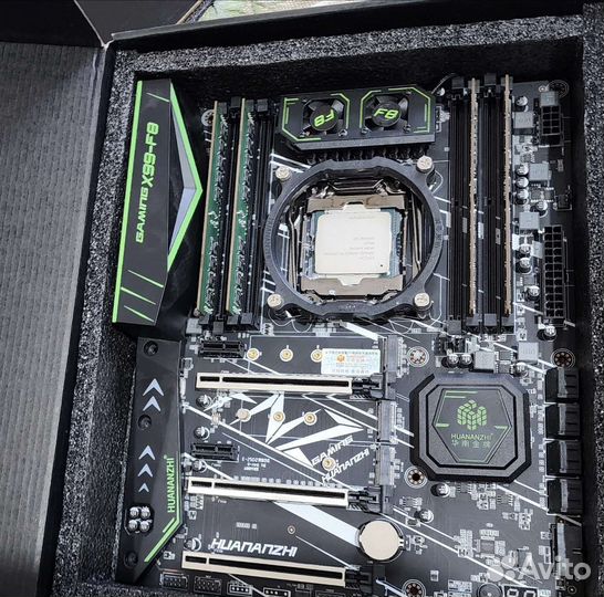 Комплект Huananzhi x99 f8