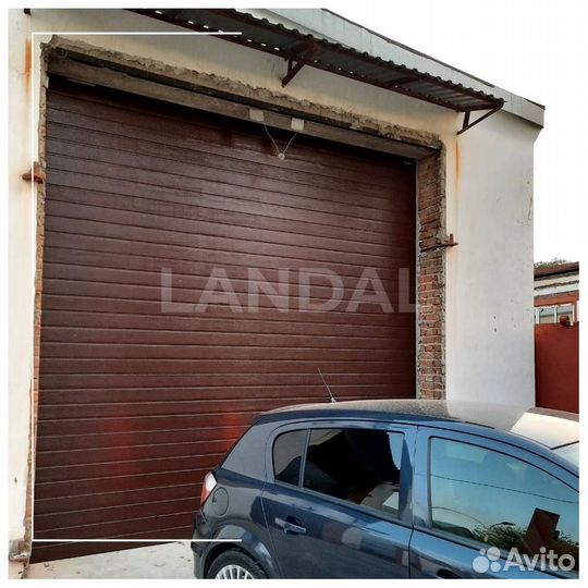 Гаражные секционные ворота