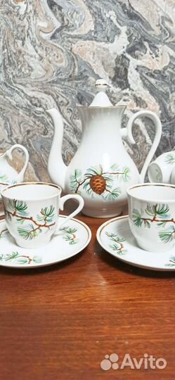 Кофейный сервиз новый СССР