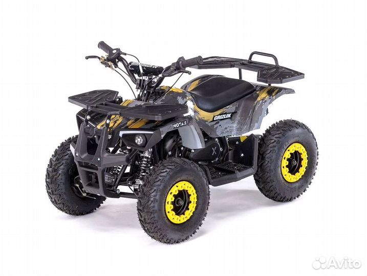Детский квадроцикл Mini Grizlik X16 (PS, BW) motax