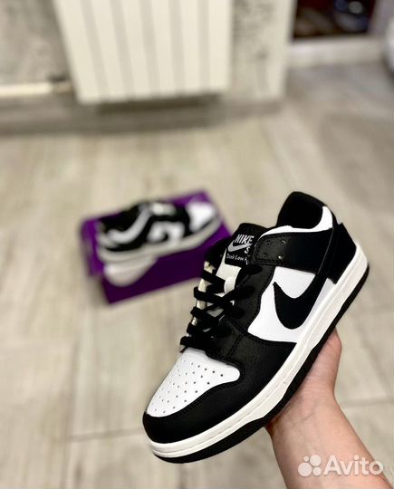 Кроссовки nike dunk low panda