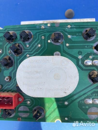 Панель приборов газ 31105