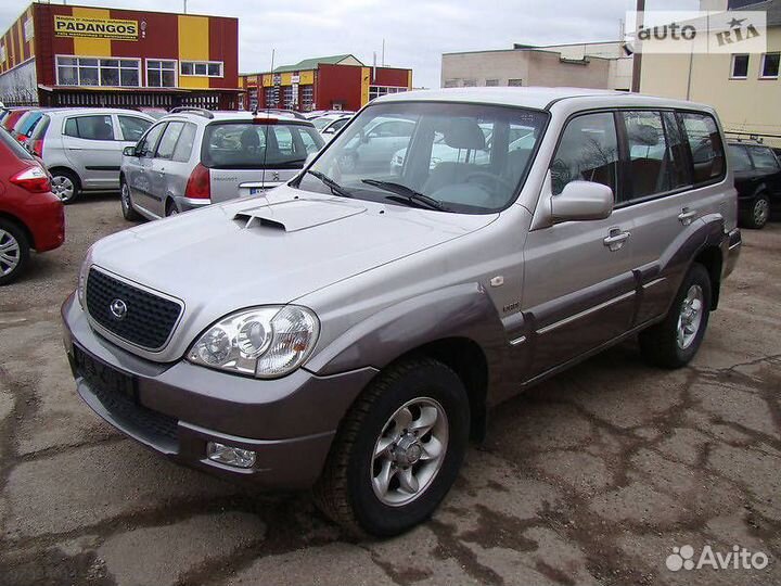 Порог Hyundai Terracan 2001-2007 (1мм)