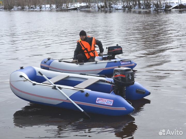 Лодка Стелс 275 Аэро нднд. Полная комплектация