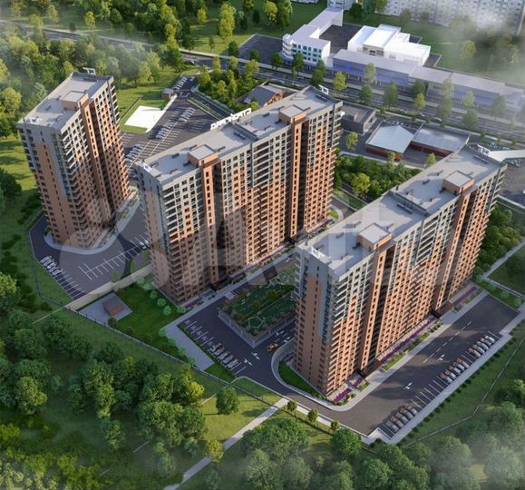 3-к. квартира, 85,7 м², 7/19 эт.