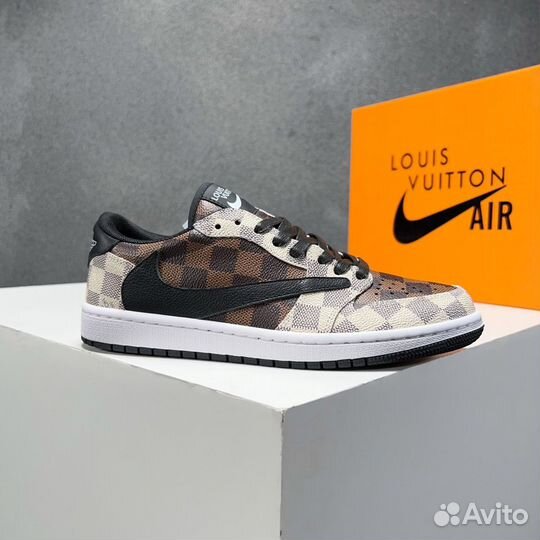 Кеды nike & louis vuitton