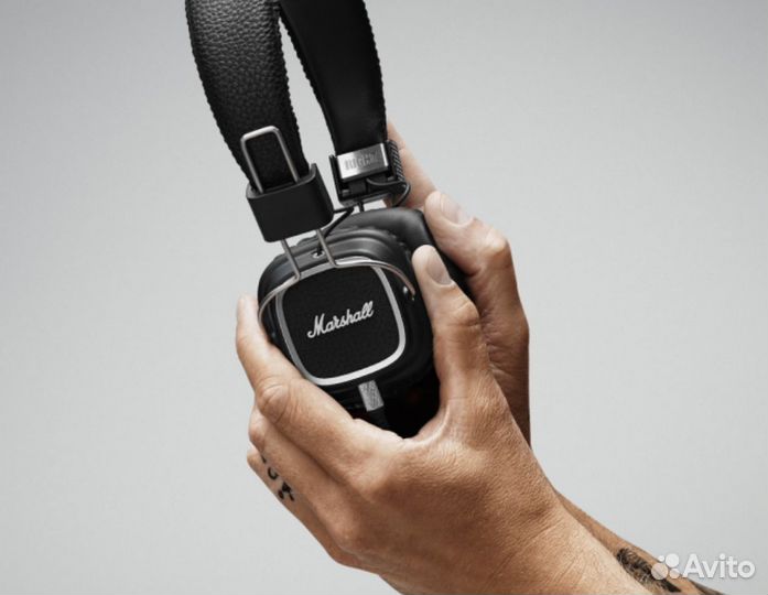 Наушники Marshall Major 2 / Маршал 2 Silver