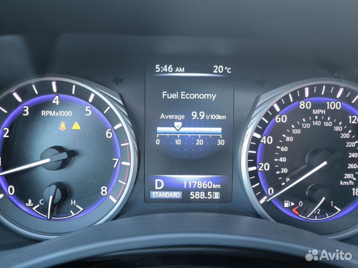 Infiniti Q50 2.0 AT, 2016, 119 000 км