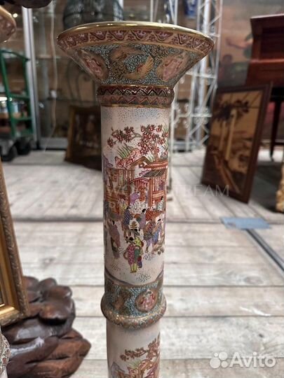 Постамент. Подставка.Колонна.Шинуазри.Антиквариат