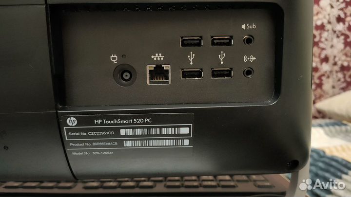 Продам моноблок HP TouchSmart 520 pc - 1206er