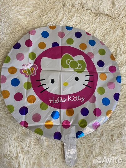 Фольгированный шарик «Хелоу Китти»